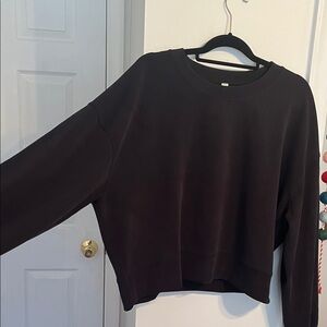 lululemon athletica Black Sweatshirt